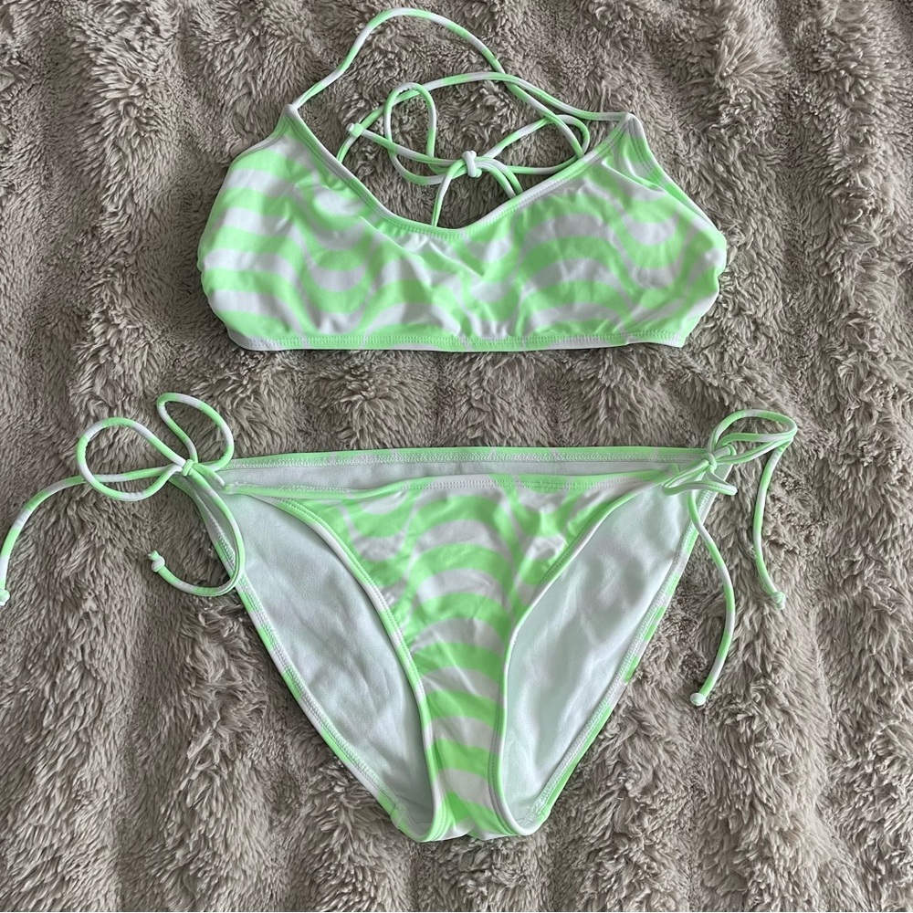 Neon Green Bikini Set